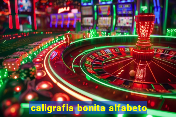 caligrafia bonita alfabeto